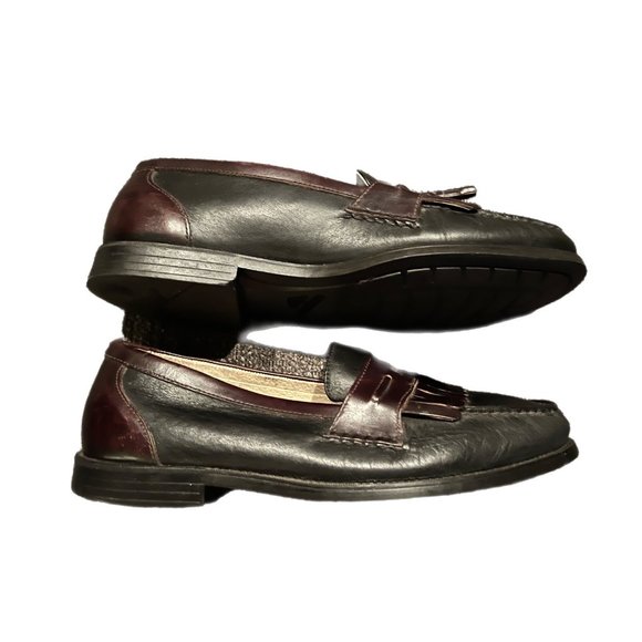 Dockers Shoes Mens 11.5 M Sinclair Tassel Loafers Brown Leather Round toe main image 6